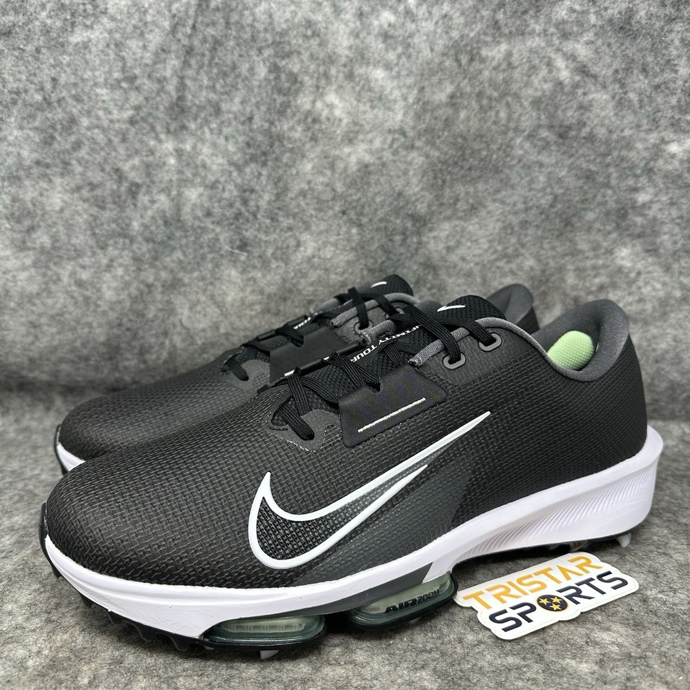 Nike Air Zoom Infinity Tour 2 Golf Shoes Mens Sz 12 Wide Black White FD0218-002